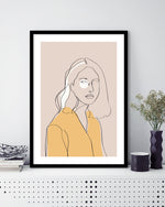 Minimalist Line Art Print | Contemporary Art NZ | The Good Poster Co.