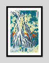 Kirifuri Waterfall Art Print by Katsushika Hokusai | Vintage Japanese Art | The Good Poster Co.