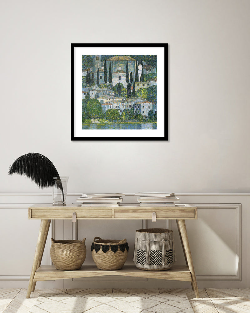 Kirche in Cassone Art Print by Gustav Klimt | Gustav Klimt Art NZ | The Good Poster Co.