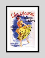 L'Andalousie Art Print by Jules Cheret | Vintage French Poster | The Good Poster Co.