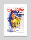 L'Andalousie Art Print by Jules Cheret | Vintage French Poster | The Good Poster Co.