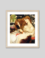 Lady Lilith Art Print by Dante Gabriel Rossetti | Dante Art NZ | The Good Poster Co.