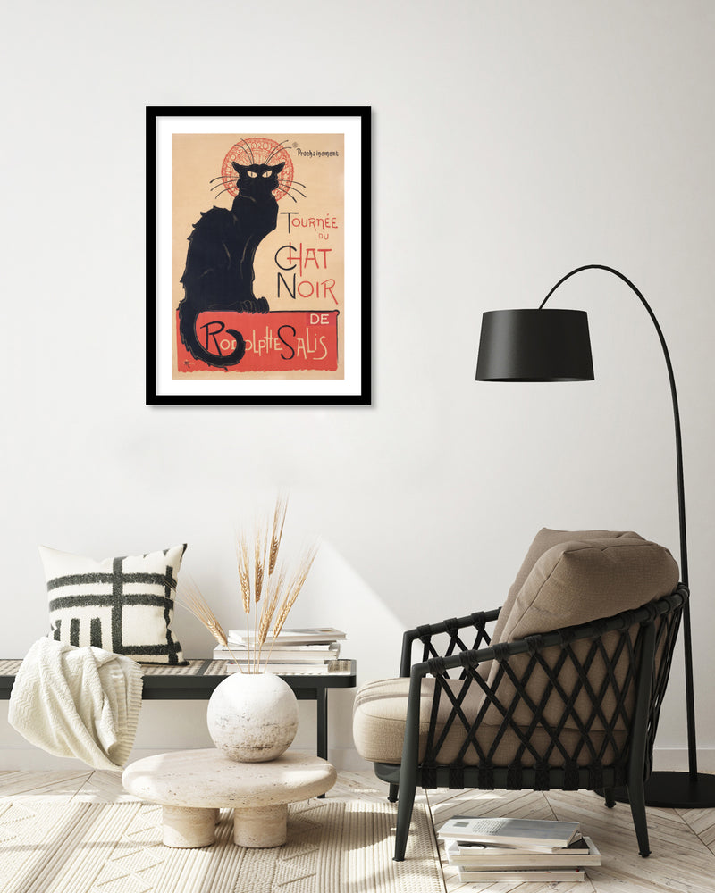 Le Chat Noir Art Print | Popular Vintage Posters | The Good Poster Co.