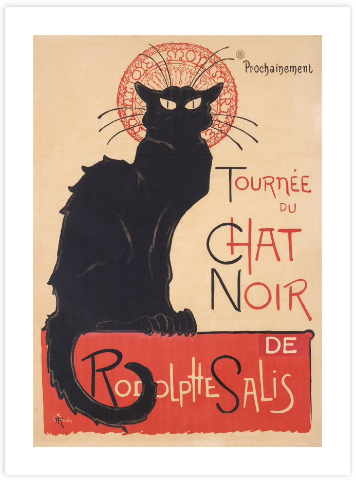 Le Chat Noir Art Print | Popular Vintage Posters | The Good Poster Co.