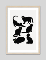 Cat Art Prints NZ | Artist Leanne Simpson | Childs Bedroom Art | The Good Poster Co.