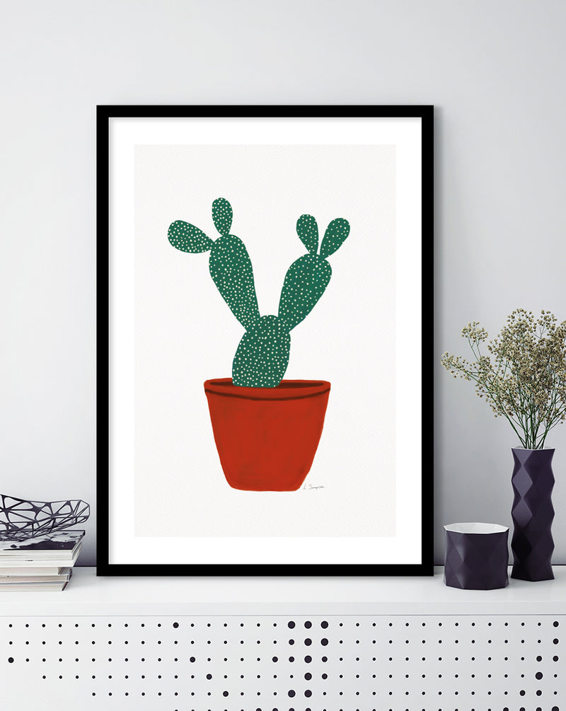 Cactus Art Prints NZ | Childs Bedroom Art | Artist Leanne Simpson | The Good Poster Co.