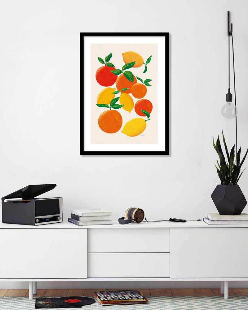 Fruit Artwork NZ | Artist Leanne Simpson | Contemporary Art Prints | The Good Poster Co.