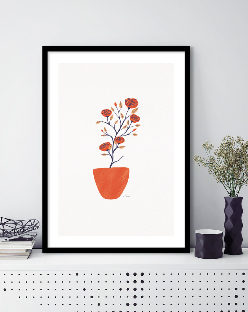 Botanical Artwork NZ | Artist Leanne Simpson | Contemporary Floral Art Prints | The Good Poster Co.