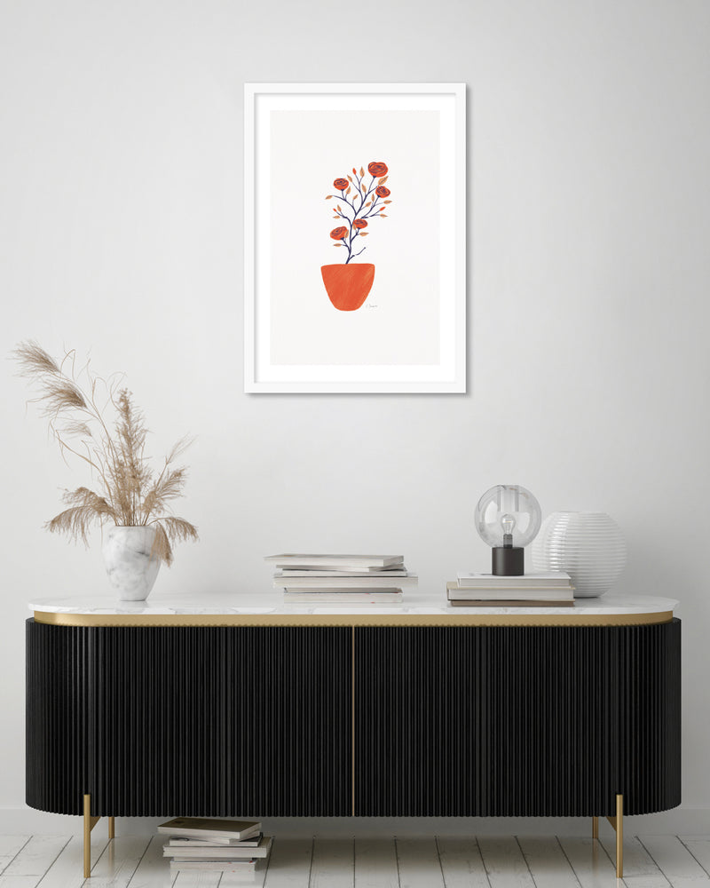 Botanical Artwork NZ | Artist Leanne Simpson | Contemporary Floral Art Prints | The Good Poster Co.
