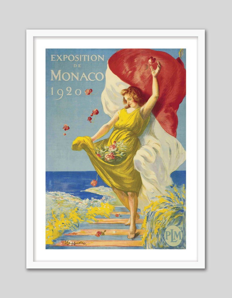 Exposition de Monaco by Leonetto Cappiello | Vintage Poster Art | The Good Poster Co.