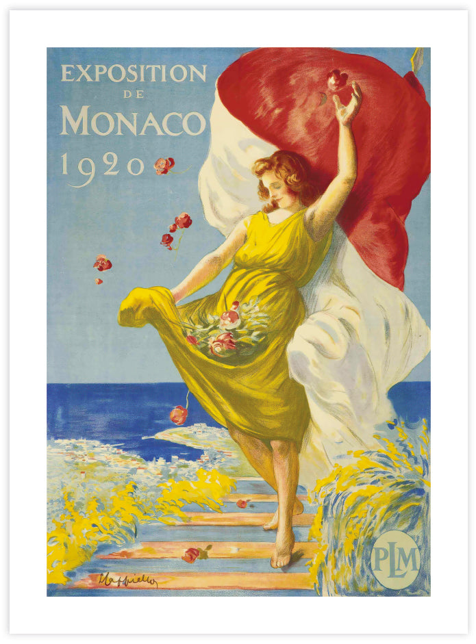 Exposition de Monaco by Leonetto Cappiello | Vintage Poster Art | The Good Poster Co.