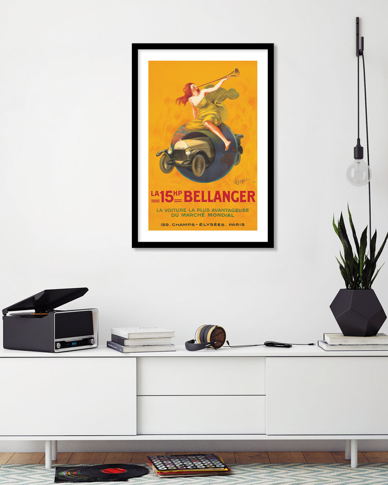 The Bellanger Art Print by Leonetto Cappiello | Vintage Poster Art | Smash Crab NZ