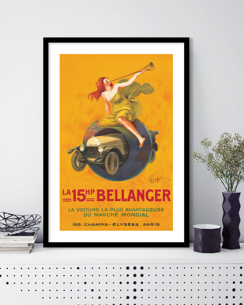 The Bellanger Art Print by Leonetto Cappiello | Vintage Poster Art | Smash Crab NZ