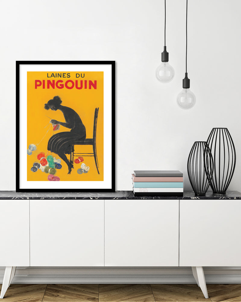 Laines du Pingouin by Leonetto Cappiello | Vintage Poster Art | The Good Poster Co.| Leonetto Capiello Art