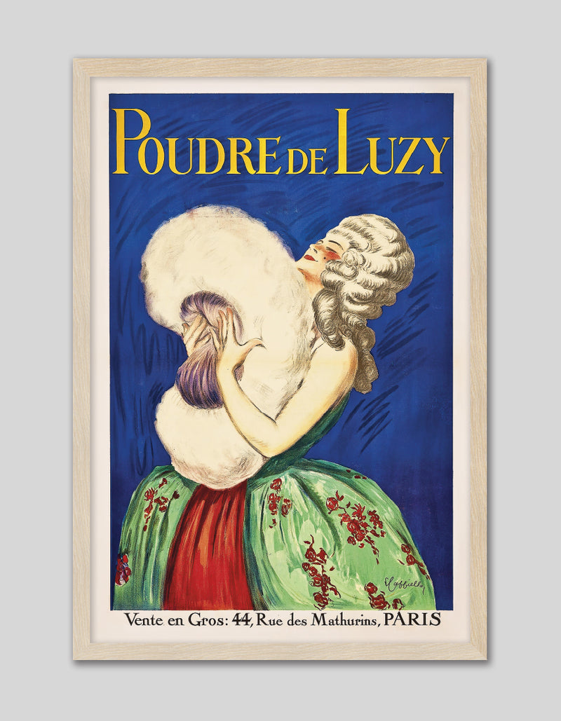 Poudre de Luzy Art Print by Leonetto Cappiello | Vintage Poster Art | The Good Poster Co.