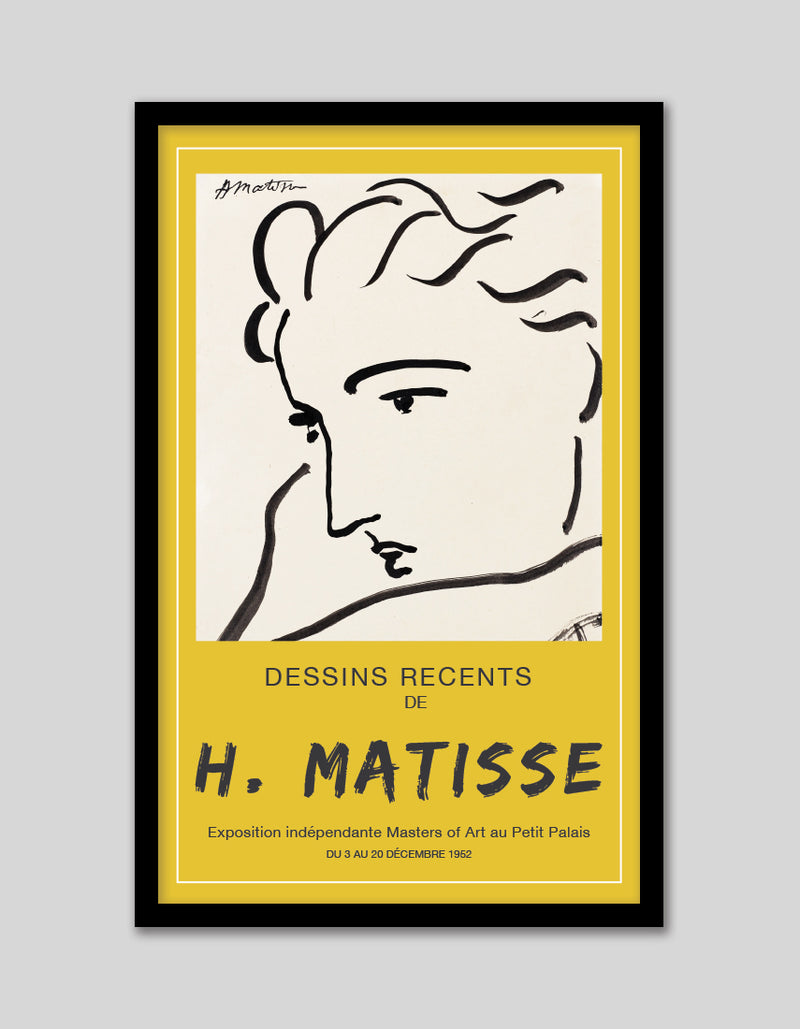Henri Matisse Exhibition Poster by Henri Matisse | Henri Matisse Art NZ | The Good Poster Co.