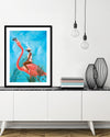 Marriage at the Plastic Garden Art Print by Alexander Grahovsky