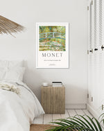 The Water Lily Pond Exhibition Poster by Claude Monet | Claude Monet Art NZ | The Good Poster Co.