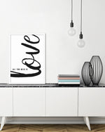 Quote Art Print | Black and White Art NZ | The Good Poster Co.