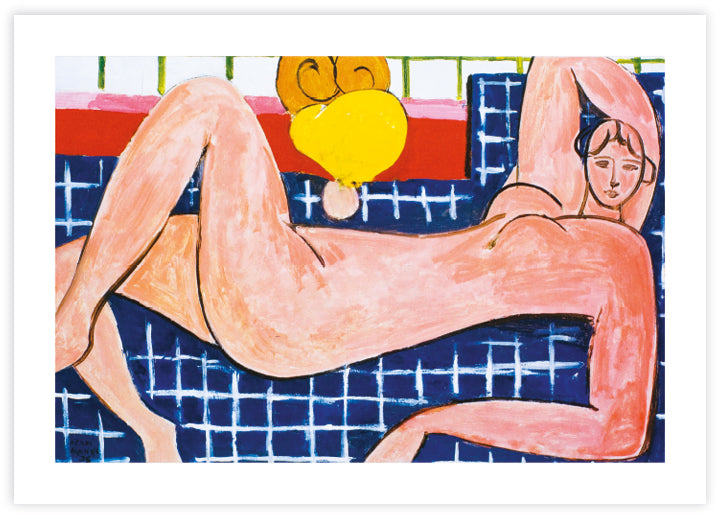 Pink Nude Art Print by Henri Matisse