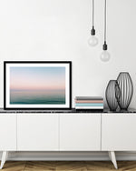 Contemporary Ocean Sunset Art Print