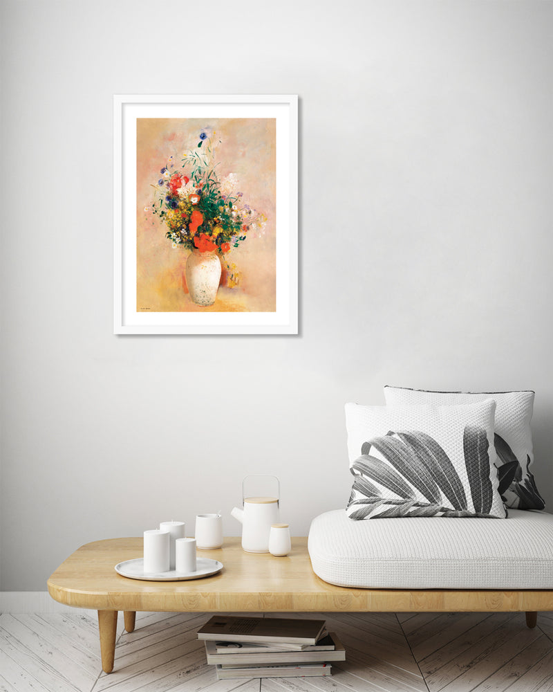 Vase of Flowers by Odilon Redon | Botanical Art NZ | The Good Poster Co.