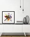On White II Art Print by Wassily Kandinsky