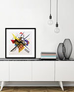 On White II Art Print by Wassily Kandinsky