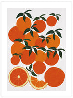 Orange Harvest Art Print by Leanne Simpson