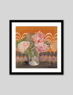 Peonies Art Print by Charles Rennie MackIntosh