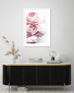 Contemporary Pink Peonies Art Print