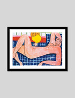 Pink Nude Art Print by Henri Matisse