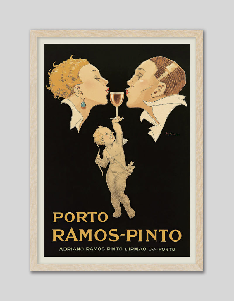 Porto Ramos Pinto by Rene Vincent | Vintage Art NZ | Popular Art NZ | The Good Poster Co.