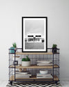 Prada Marfa Photographic Art Print | Fashion Artwork | Black and White Art NZ | The Good Poster Co