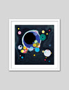 Several Circles Art Print by Wassily Kandinsky