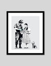 Stop and Search Art Print by Banksy