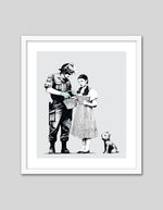 Stop and Search Art Print by Banksy