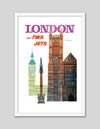 London Travel Poster | Travel Posters | The Good Poster Co.