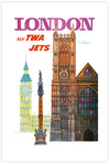 London Travel Poster | Travel Posters | The Good Poster Co.
