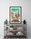 San Francisco Travel Poster | Vintage Posters NZ | The Good Poster Co.