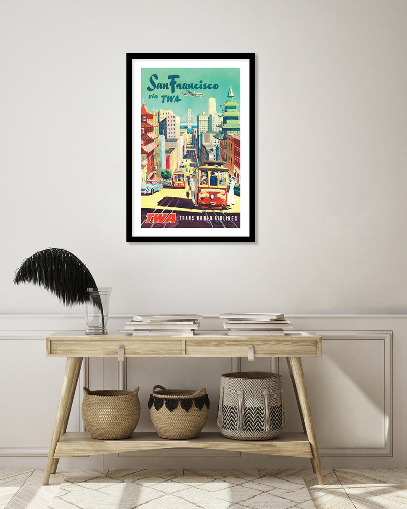 San Francisco Travel Poster | Vintage Posters NZ | The Good Poster Co.
