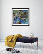 Tänzerinnen in Blau Art Print by Edgar Degas