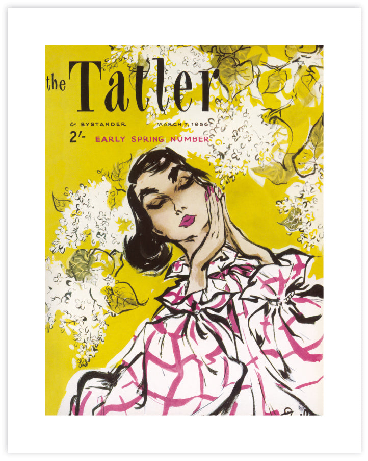 Early Spring Number 1956 by Tatler Magazine | Vintage Art NZ | The Good Poster Co.