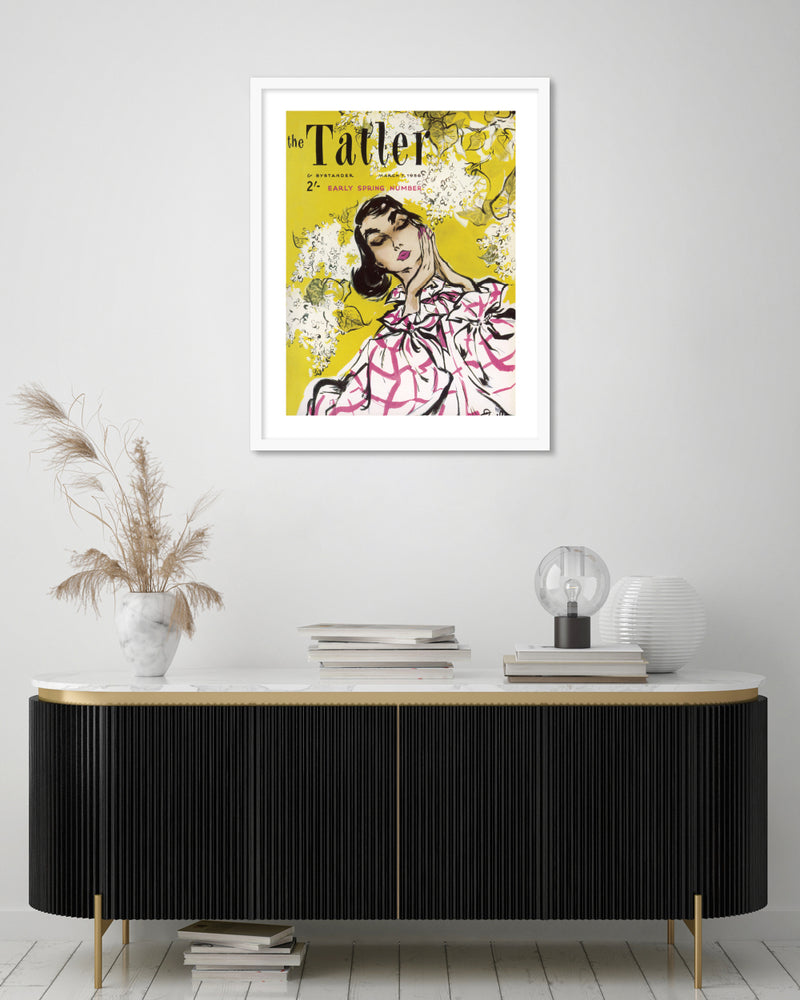 Early Spring Number 1956 by Tatler Magazine | Vintage Art NZ | The Good Poster Co.