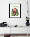Living with Plants 1962 by Tatler Magazine | Vintage Art NZ | The Good Poster Co.