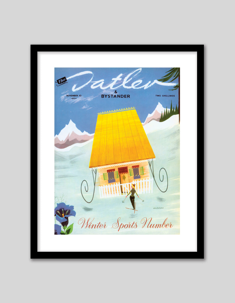 Tatler Winter Sports Number 1954 | Vintage Magazine Art | The Good Poster Co.