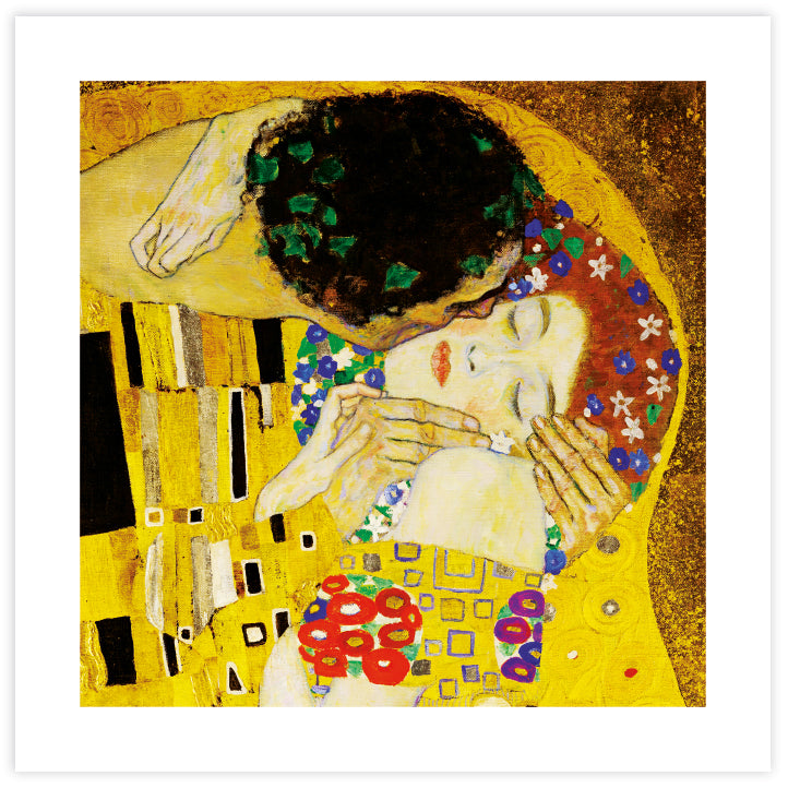 The Kiss Art Print by Gustav Klimt