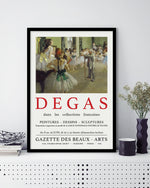 The Ballet Class Exhibition Poster by Edgar Degas | Edgar Degas Art NZ | The Good Poster Co.