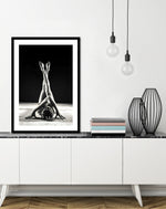 Contemporary The Dancer Art Print | Black and White Art