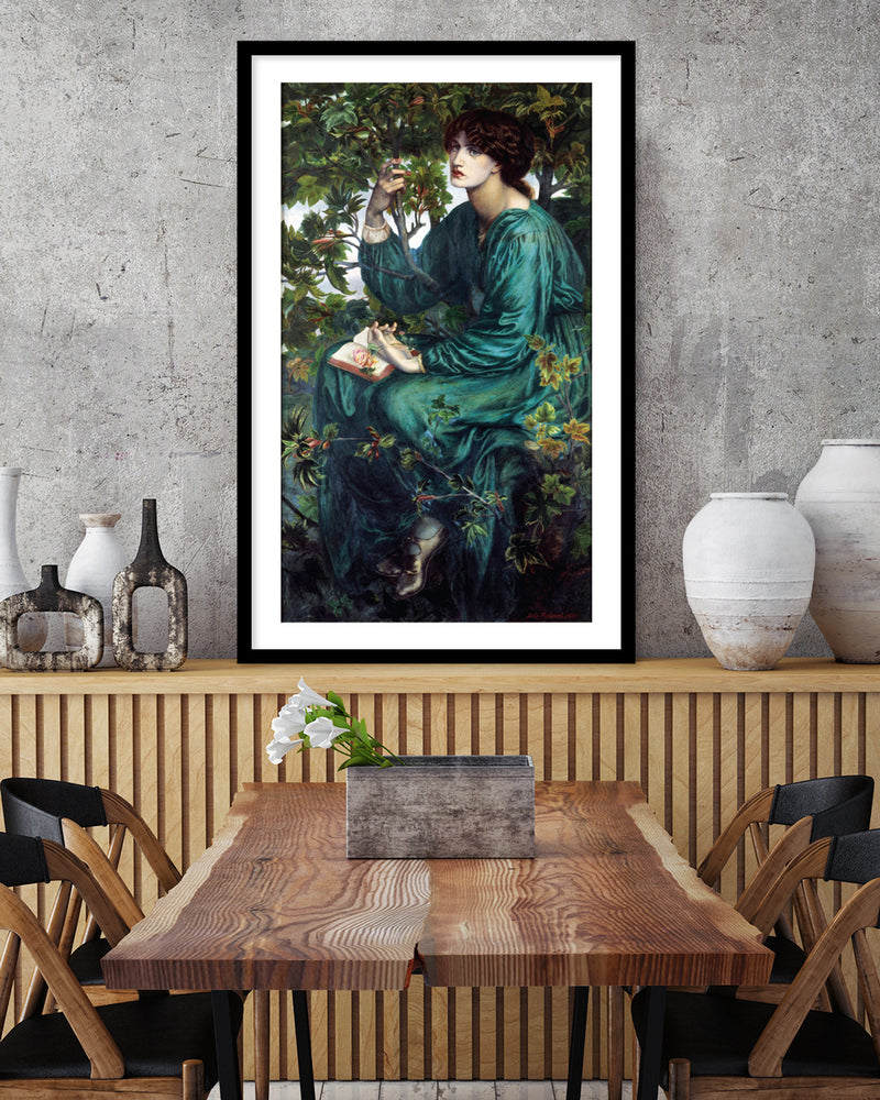 The Day Dream Art Print by Dante Gabriel Rossetti